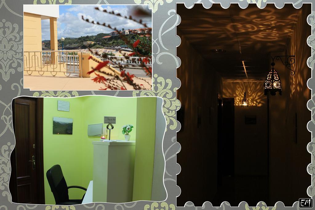 Pension Vega De Pas Comillas Bagian luar foto