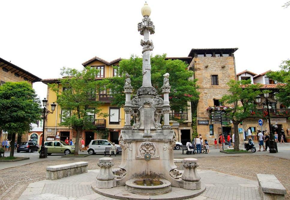 Pension Vega De Pas Comillas Bagian luar foto